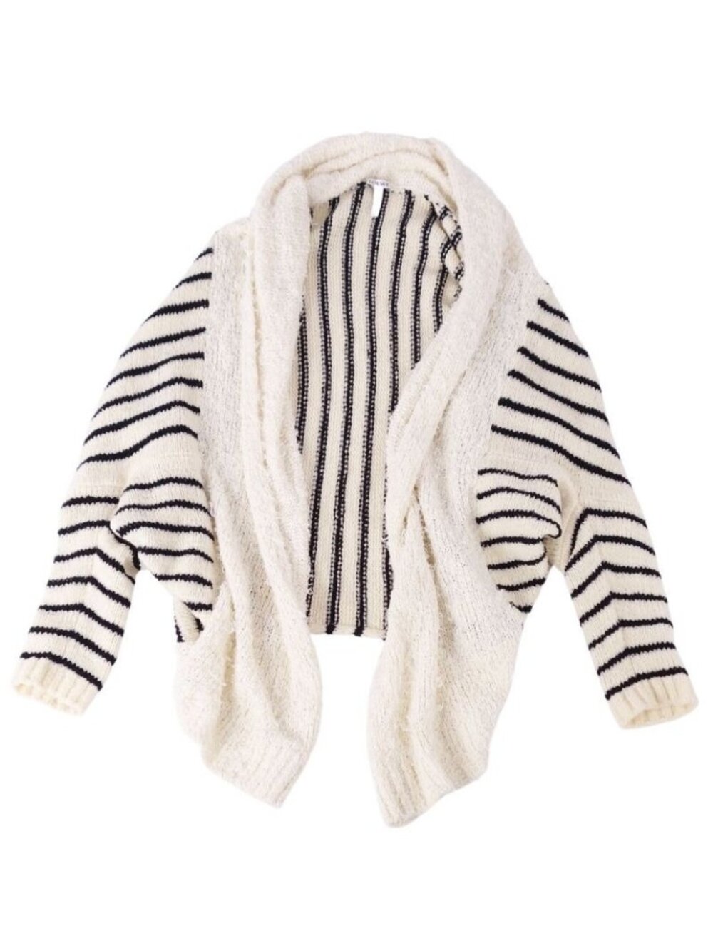 Loewe Cardigan Cordigan Buttonless Striped Wool